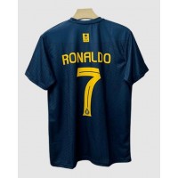 Moški Nogometni dresi Al-Nassr Cristiano Ronaldo #7 Gostujoči 2023-24 Kratek Rokav